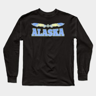 Alaska (Native American State) Long Sleeve T-Shirt